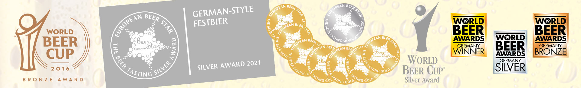 Saalfelder Bierspezialitäten wurden mehrfach international ausgezeichnet