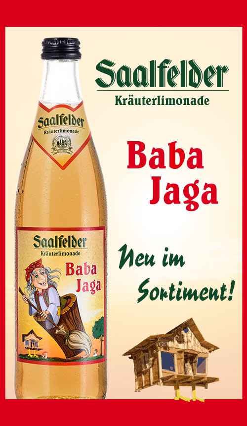 Saalfelder Kräuterlimonade Baba Jaga